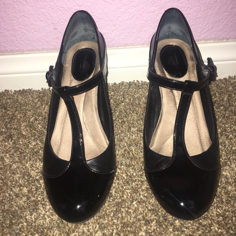 Black heels